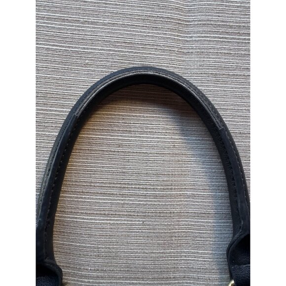 Juicy Couture Medallion Floral Satchel Tote Black Multi Color Purse Gold Logo - Picture 16 of 16